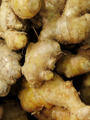 ginger in the market