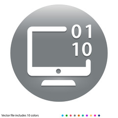 Multicolored App Button