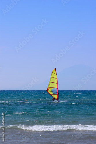 Obraz Dibond Windsurfing