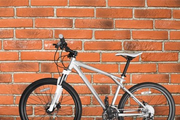 Wall Mural - Bicycle, Mountain Bike, Isolated.