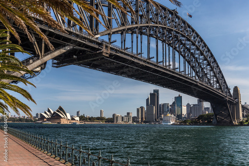 Photo Sydney mit Harbour bridge und Opera
