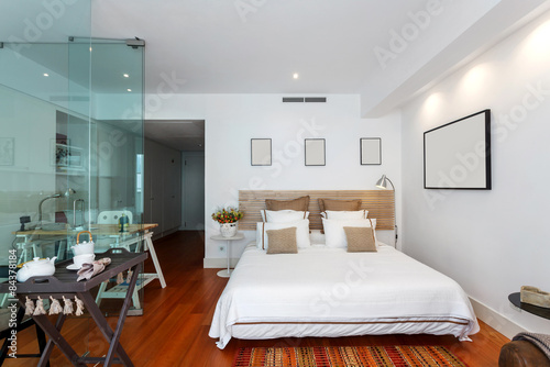 Modern Single Bedroom House Buy This Stock Photo And