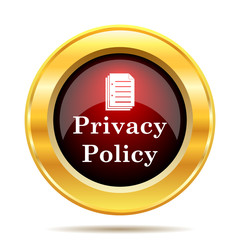 Canvas Print - Privacy policy icon