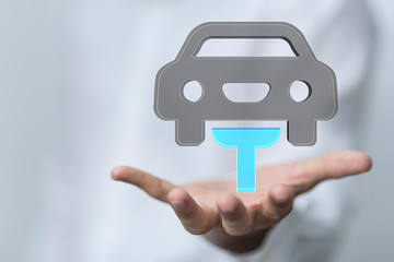 Leinwandbilder - repair car