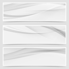 Wall Mural - halftone grey abstract line header layout