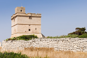 Typical defensive tower