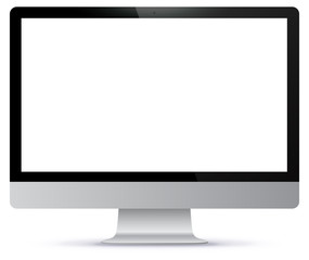 Poster - Computer screen vector illustration