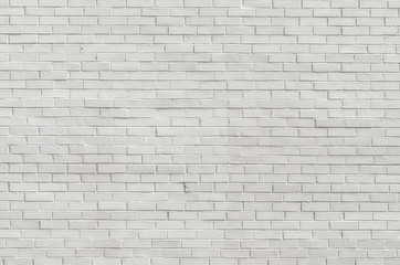 Wall Mural - White brick wall