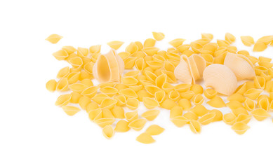 Sticker - Uncooked italian pasta.