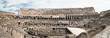 Panorámica del Coliseo Romano interior desde el lateral