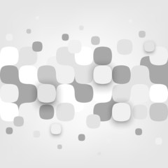 Poster - Illustration of abstract texture with squares.