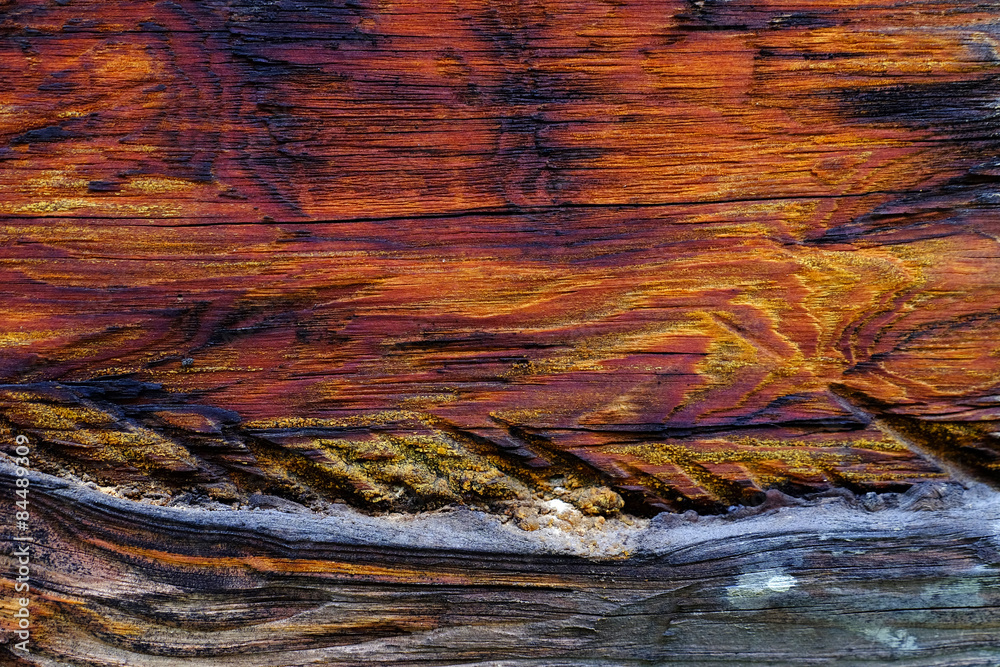 Rustic wooden background