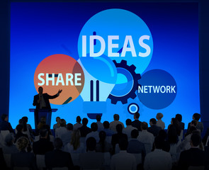 Poster - Ideas Innovation Creativity Knowledge Inspiration Vision Concept