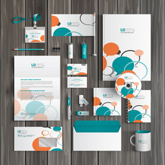 Stationery template design