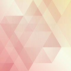 Wall Mural - Abstract geometric background, modern triangular design