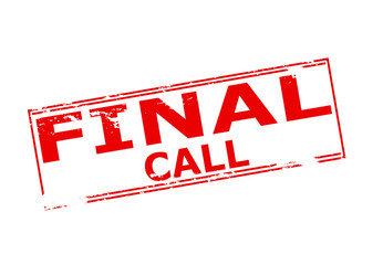 Canvas Print - Final call