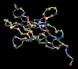 Sticker - Programmed cell death 1 (PD-1, CD279) receptor protein. 