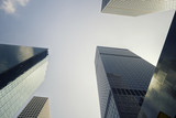 Glass generic skyscraper towers