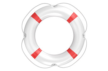 single lifebuoy closeup