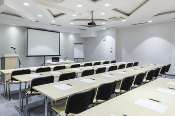 modern lecture room