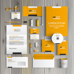 Stationery template design