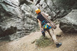 © Alex Photo - Woman with climbing equipment outdoor