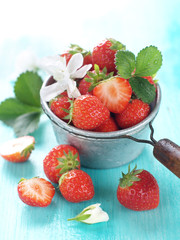 Wall Mural - Fresh strawberry