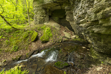 Wall Mural - Cave In Spring