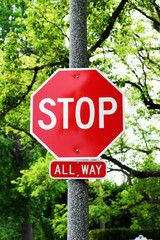 stop sign