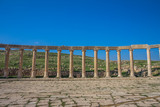 Roman ruins of Jerash in Jordan