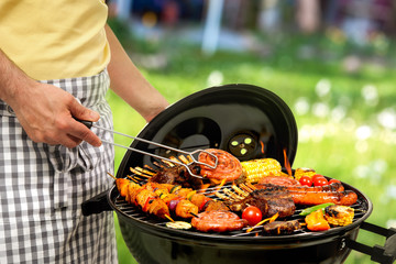 Poster - Barbecue grill