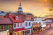 Annapolis, Maryland, USA downtown cityscape.