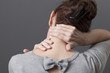neck and shoulder gestures for releasing tension in back