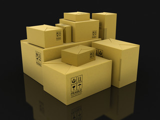 Poster - Paper Packages (clipping path included)