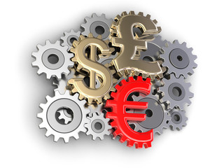 Poster - Cogwheel Currencies (clipping path included)