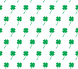 © branchecarica - Four leaf clover seamless pattern