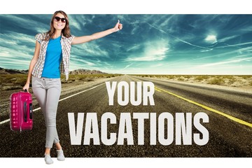 Canvas Print - Your, vacations, tourist.