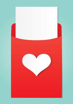 Love letter paper graphics