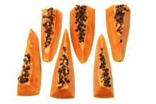 Slices Of Papaya