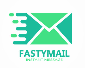 Poster - Mail vector logo or symbol icon