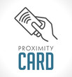 Logo - Proximity Card - Wireless RFID concept