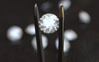 Jewelry tweezer and Diamonds