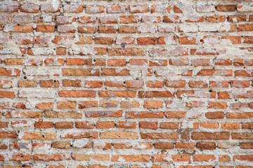 Old brick wall in a background image.