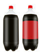 Cola drink in plastic bottles.
