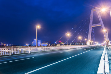 Wall Mural - traffic at night