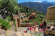 Leinwanddruck Bild - Das Dorf Lama auf Korsika