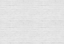 Seamless White Brick Wall Pattern Background