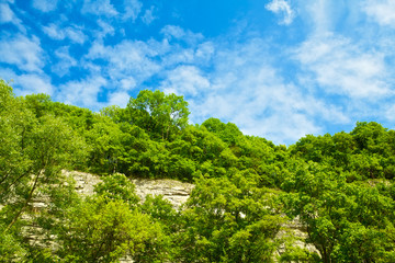 Canvas Print - Hurst And Blue Sky