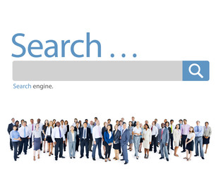 Poster - Search Browse Find Internet Search Engine Concept