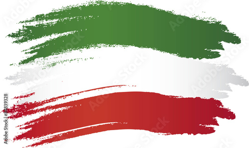 Italia Flagge Stock Vektorgrafik Adobe Stock
